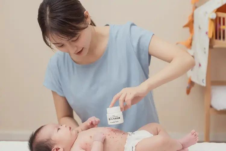 新生儿肚子经常起湿疹可以彻底自愈吗(图3)