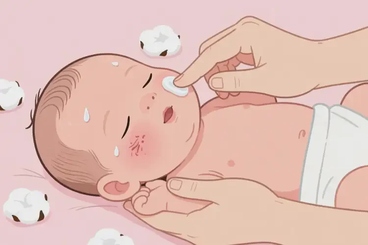 新生兒臉上有濕疹可不可以徹底自愈(圖3)