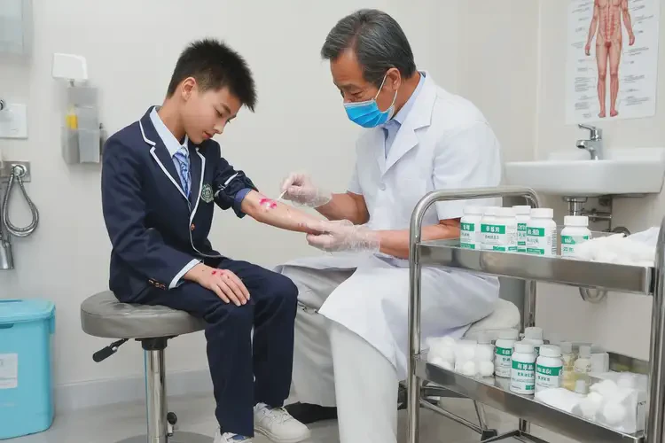 中學(xué)生小腿上長濕疹能不能徹底自愈(圖3)