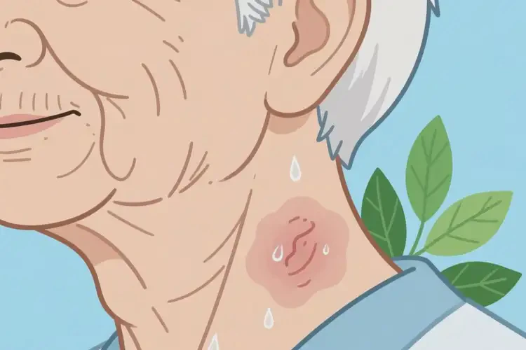 高齡老人脖子上偶爾長濕疹可不可以徹底自愈(圖3)