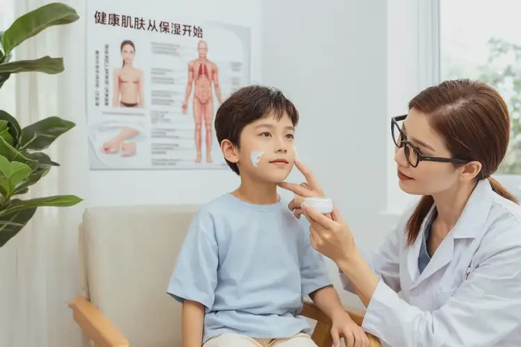 少兒屁股長濕疹不管它會自己自愈嗎(圖1)