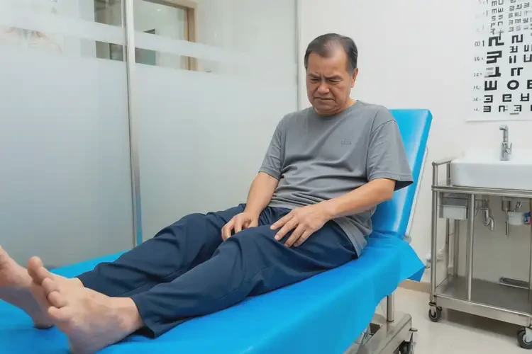 男性大腿長(zhǎng)濕疹不管它會(huì)自己自愈嗎(圖1)