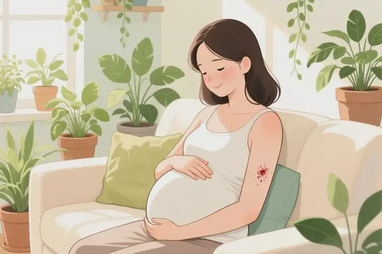 產(chǎn)婦身上容易長濕疹可不可以徹底自愈(圖4)