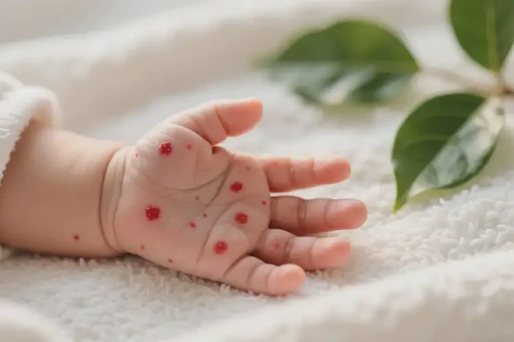 嬰兒手上長(zhǎng)濕疹可以徹底自愈嗎(圖4)