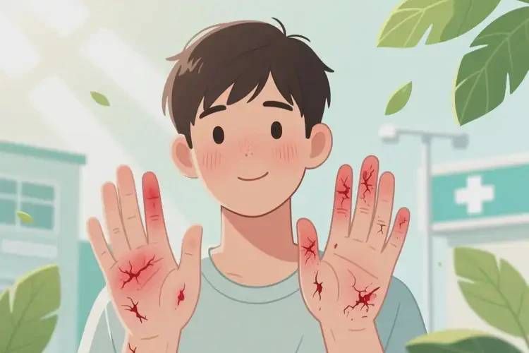 男生手上有濕疹可不可以徹底自愈(圖4)