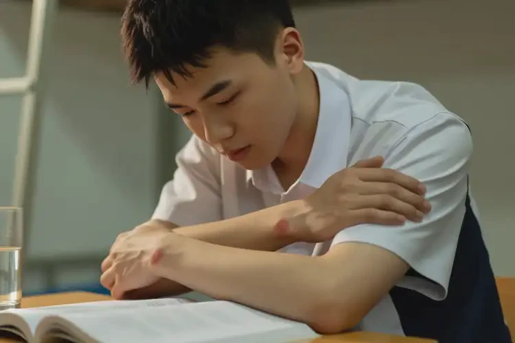 大學(xué)生身上偶爾長(zhǎng)濕疹不管它會(huì)自己自愈嗎(圖4)