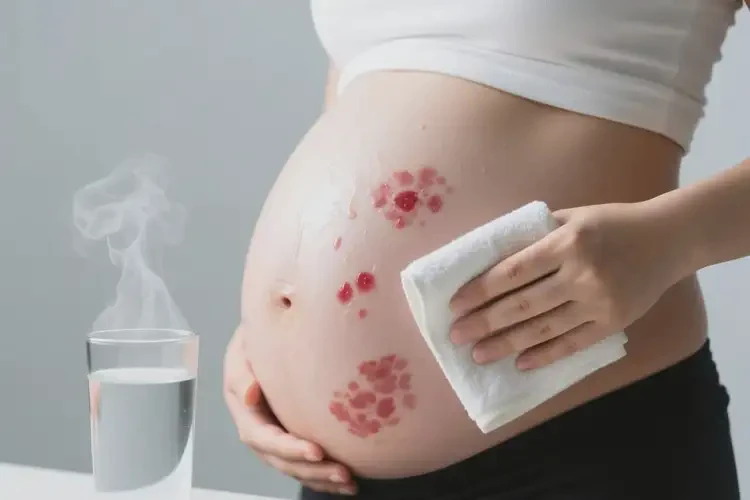 產(chǎn)婦肚子經(jīng)常長濕疹能徹底自愈嗎(圖1)