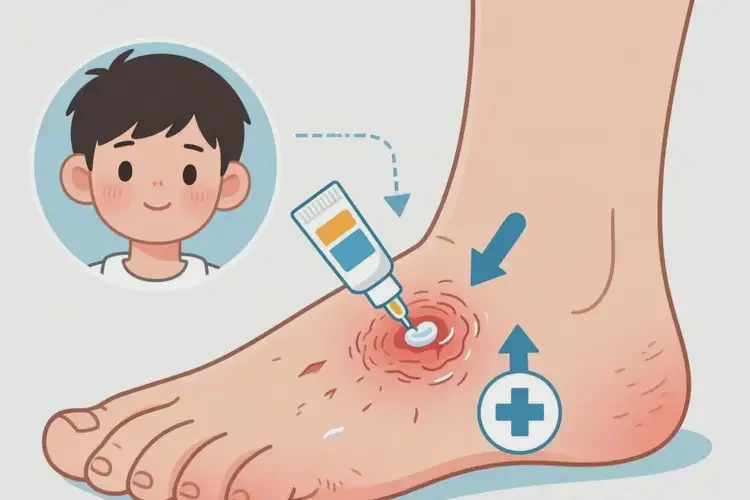 青少年腳上偶爾長(zhǎng)濕疹能夠徹底治愈嗎(圖4)