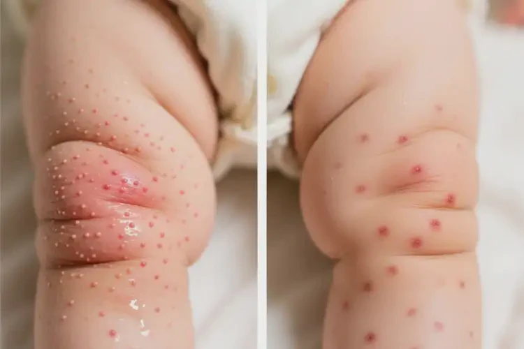 嬰幼兒大腿上長(zhǎng)濕疹能徹底自愈嗎(圖2)
