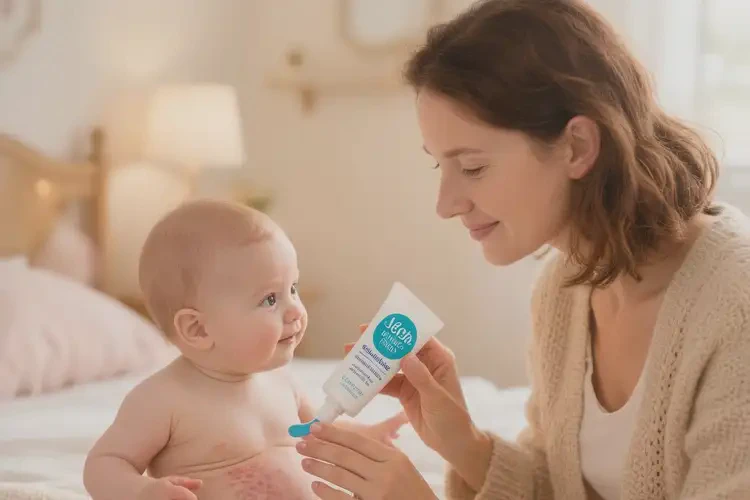 嬰兒肚子上長(zhǎng)濕疹不管它會(huì)自己好嗎(圖4)