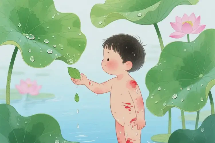 少兒全身有濕疹可不可以徹底自愈(圖1)