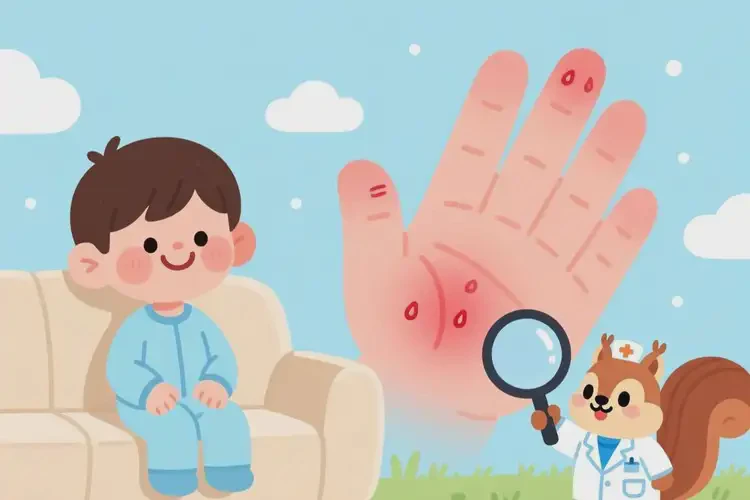 少兒身上有濕疹不管它會自己好嗎(圖4)