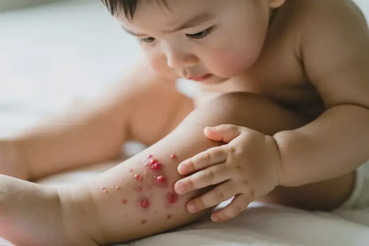 幼儿小腿上出湿疹能靠自己自愈吗(图2)