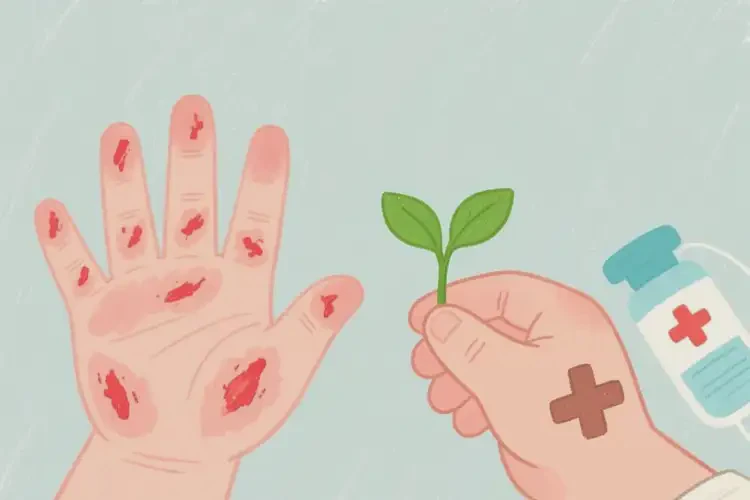 幼兒手上經(jīng)常起濕疹能徹底自愈嗎(圖3)