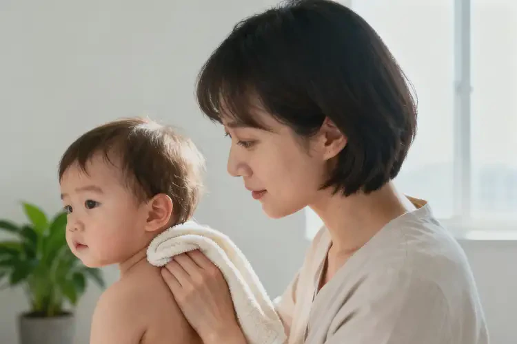 幼兒脖子偶爾起濕疹可以徹底自愈嗎(圖2)