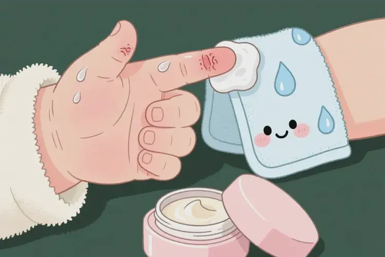 嬰兒手上出濕疹能夠徹底治愈嗎(圖3)