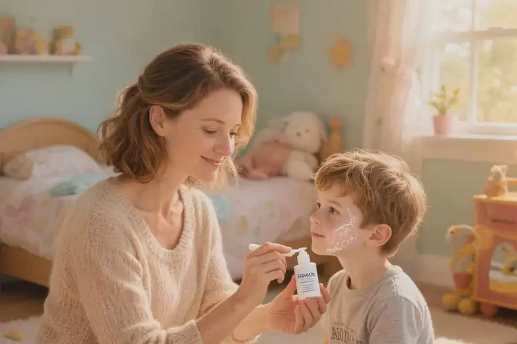 儿童脖子上起湿疹能够彻底治愈吗(图4)