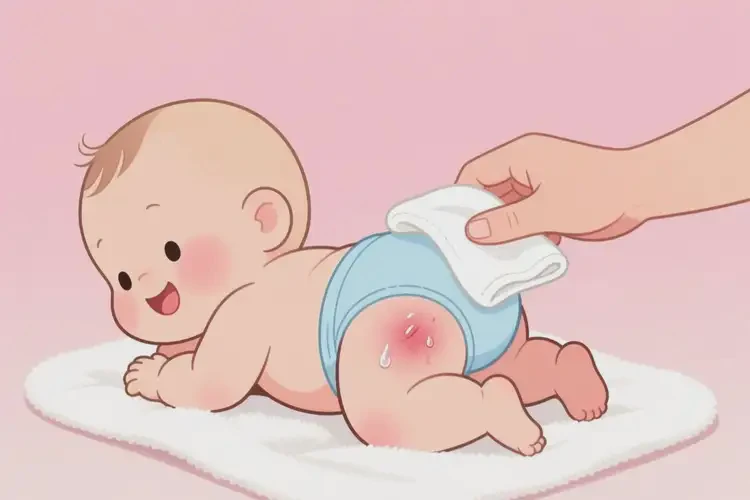 婴幼儿屁股起湿疹可以彻底自愈吗(图3)