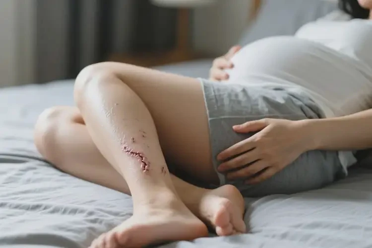 孕婦小腿起濕疹不管它會自己痊愈嗎(圖2)