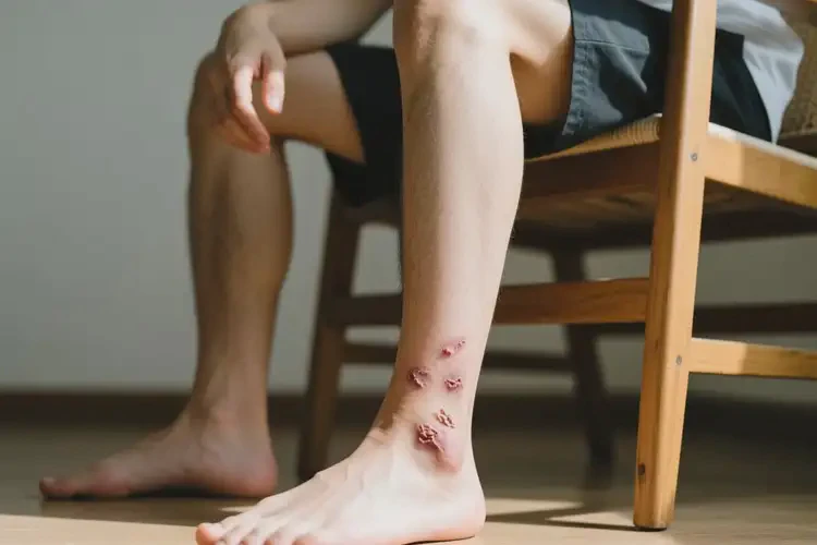 男生腳上偶爾起濕疹不管它會(huì)自己好嗎(圖3)