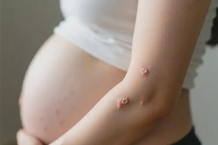 產(chǎn)婦手臂上偶爾長濕疹能徹底自愈嗎(圖2)