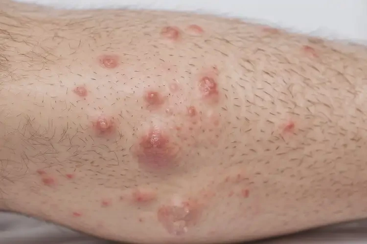 青年人小腿上容易長(zhǎng)濕疹能夠徹底治愈嗎(圖4)