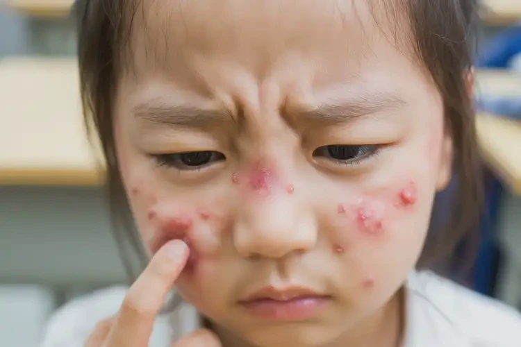 小学生脸上出现湿疹可以彻底自愈吗(图4)