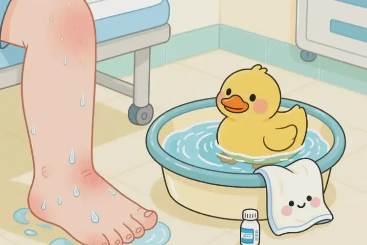 兒童腳上容易起濕疹可不可以徹底自愈(圖2)