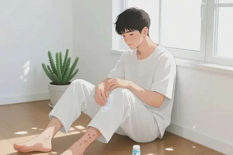 青年人小腿上長濕疹能徹底自愈嗎(圖4)