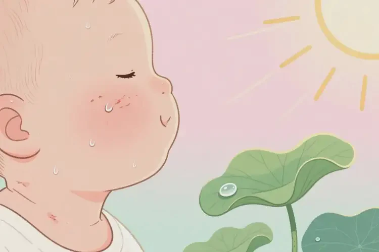 新生兒脖子容易起濕疹不管它會(huì)自己痊愈嗎(圖3)