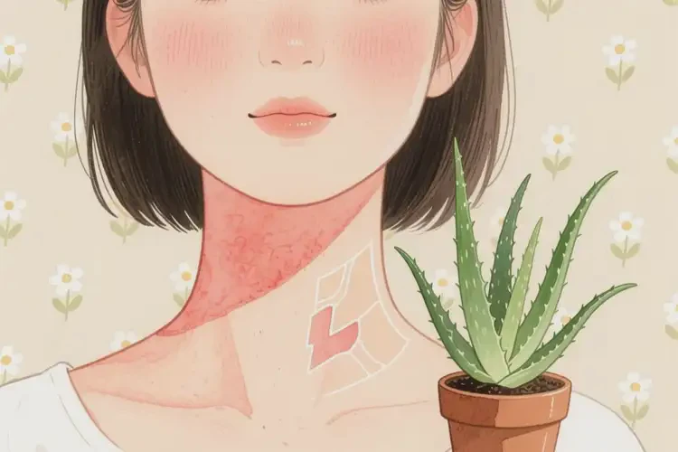 女生脖子偶爾長(zhǎng)濕疹能徹底自愈嗎(圖2)