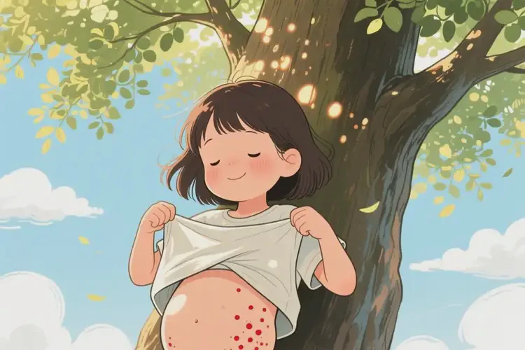 小學(xué)生肚子經(jīng)常起濕疹能靠自己自愈嗎(圖2)
