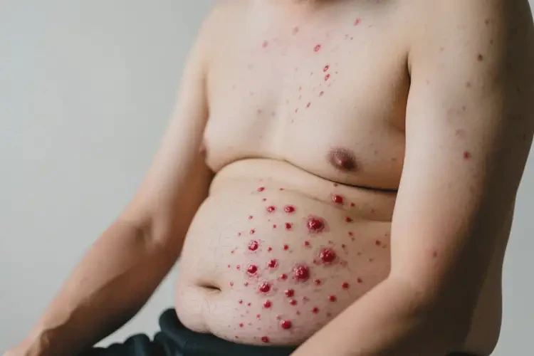 男人肚子上出濕疹可不可以徹底自愈(圖3)