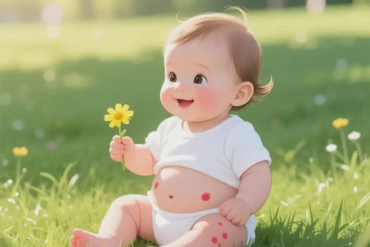 幼兒肚子上容易長(zhǎng)濕疹不管它會(huì)自己好嗎(圖3)