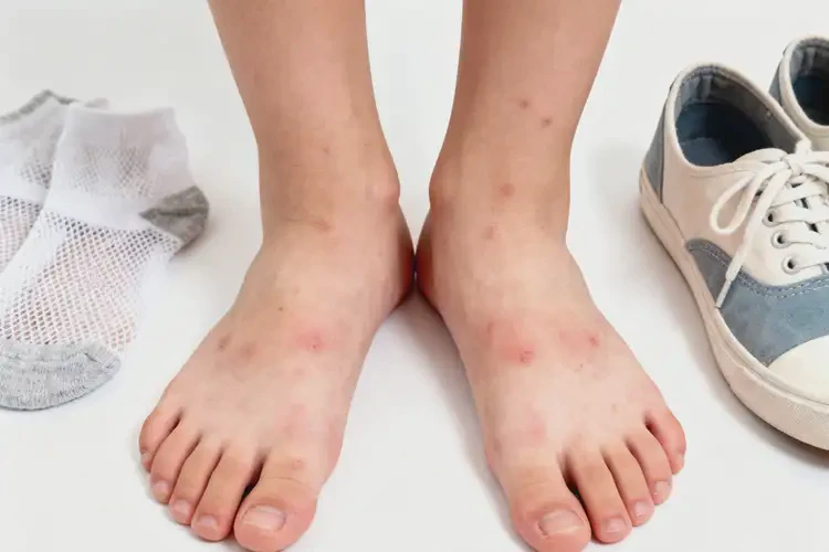 青少年脚上起湿疹可以彻底自愈吗(图2)