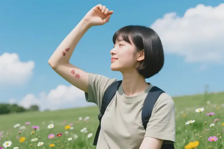 大學(xué)生手臂出濕疹能不能徹底自愈(圖2)