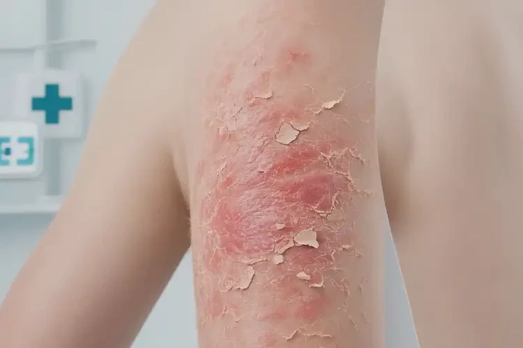 小兒手臂容易長(zhǎng)濕疹可以徹底自愈嗎(圖1)