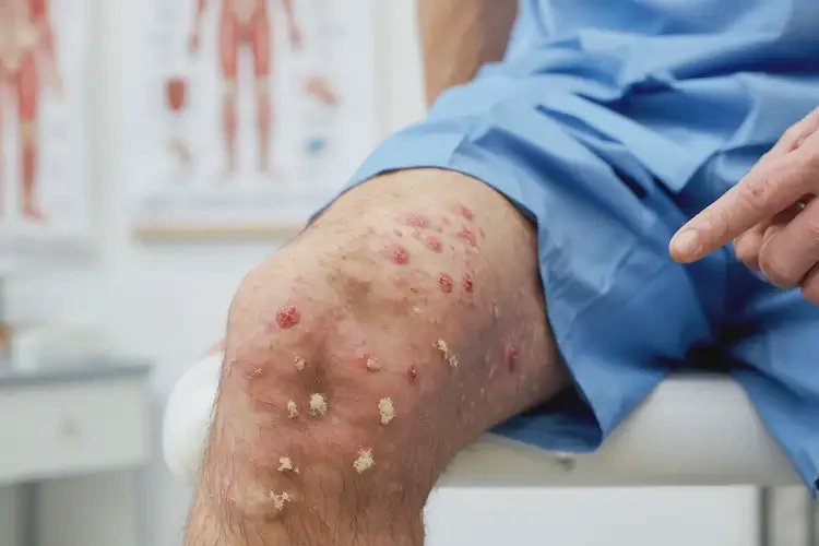 男人大腿容易起濕疹可以徹底自愈嗎(圖3)