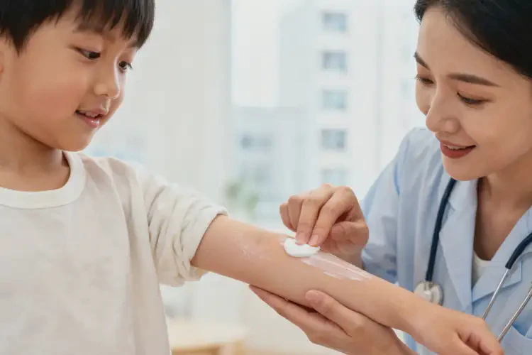 孩子手臂有濕疹不管它會自己好嗎(圖4)