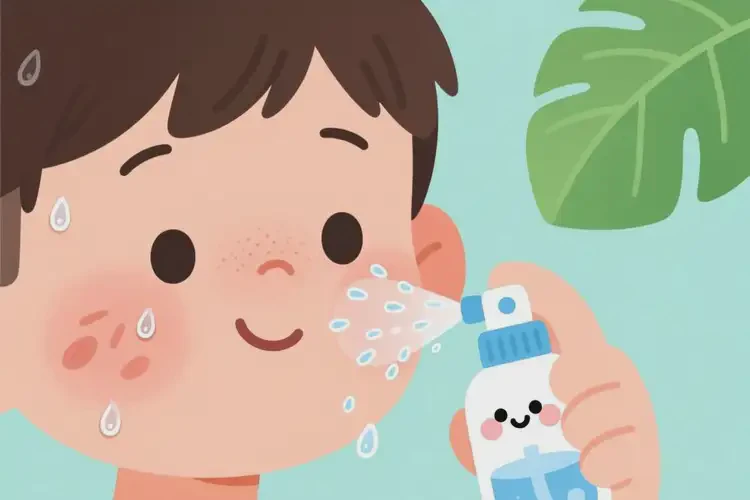 少兒面部經(jīng)常長(zhǎng)濕疹不管它會(huì)自己自愈嗎(圖2)