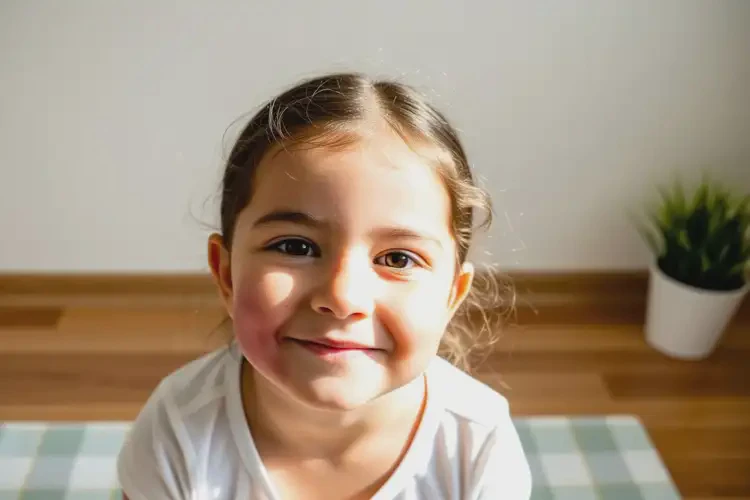 孩子面部出現(xiàn)濕疹不管它會自己自愈嗎(圖4)