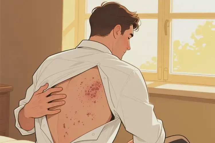 男性全身容易起濕疹可以徹底自愈嗎(圖2)