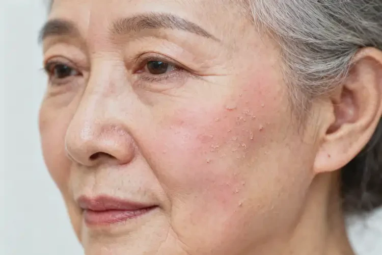 老人面部容易長(zhǎng)濕疹能徹底自愈嗎(圖2)