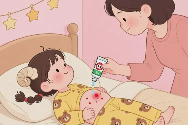 兒童肚子上長濕疹能夠徹底治愈嗎(圖3)