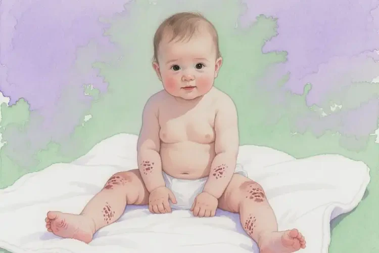 幼兒四肢長濕疹能徹底自愈嗎(圖2)