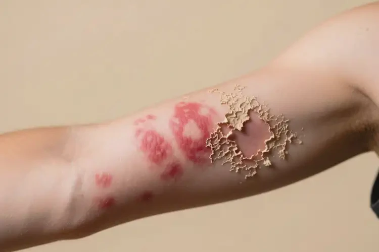 青少年手臂上偶爾長濕疹能徹底自愈嗎(圖3)