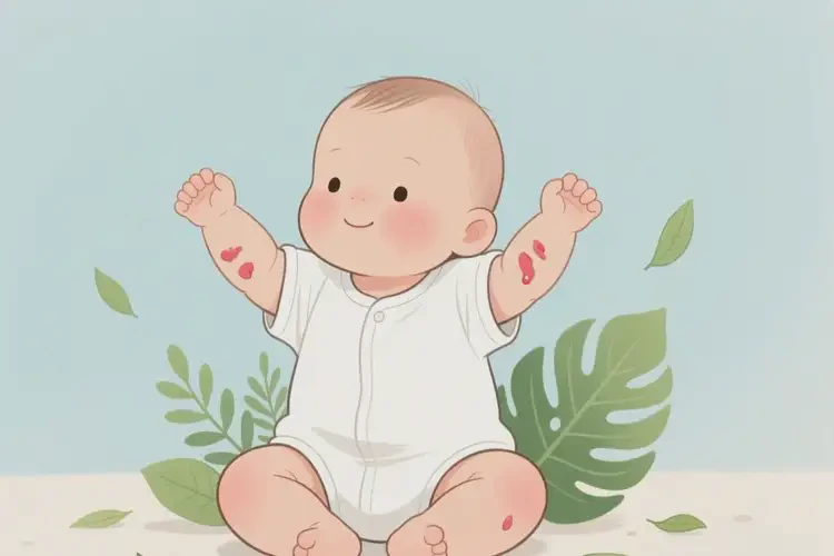 嬰幼兒手臂上偶爾起濕疹能徹底自愈嗎(圖4)