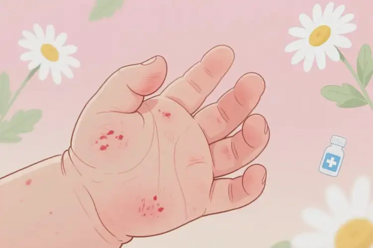 寶寶肚子上容易起濕疹不管它會(huì)自己自愈嗎(圖3)