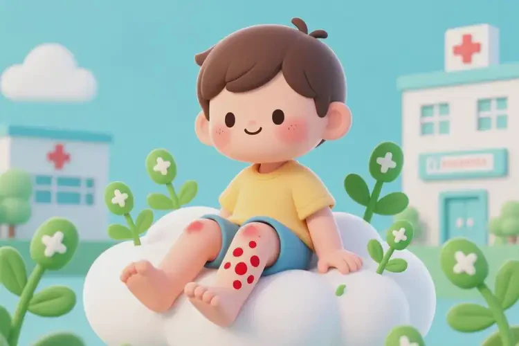 兒童小腿上出現(xiàn)濕疹能靠自己自愈嗎(圖3)