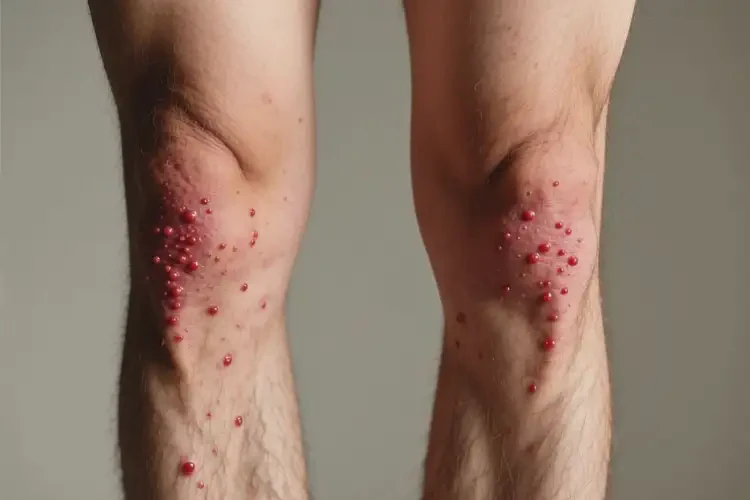 男性小腿上出濕疹能靠自己自愈嗎(圖3)